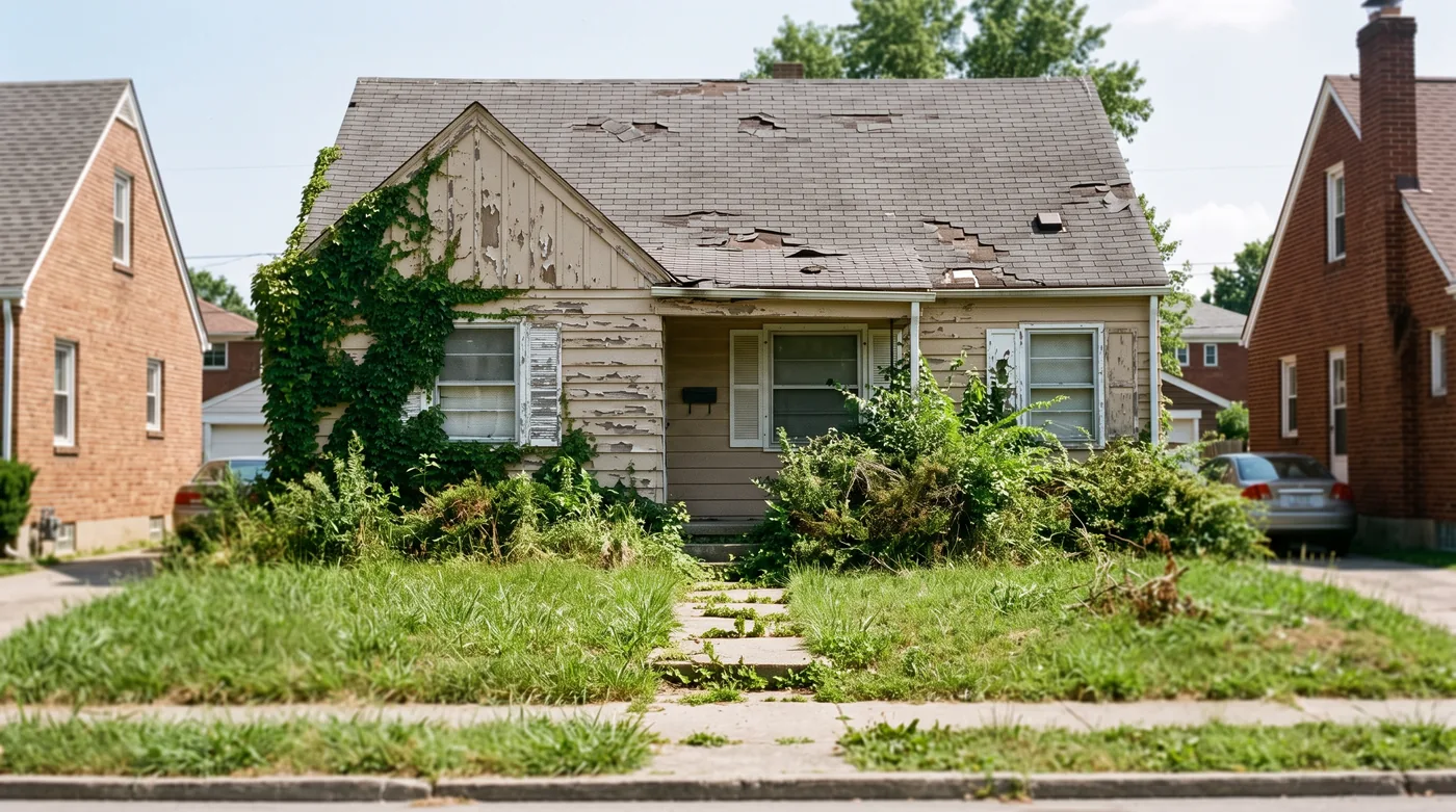 Cincinnati house that needs work, sold as-is for cash